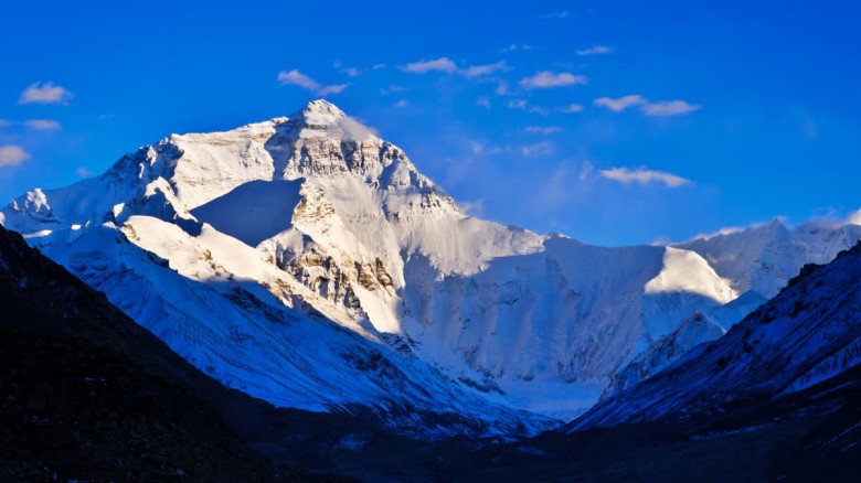 Snow-Capped Everest Peaks